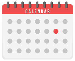Image of calendar - generic no dates